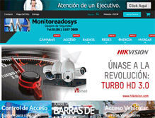 Tablet Screenshot of monitoreadosys.com